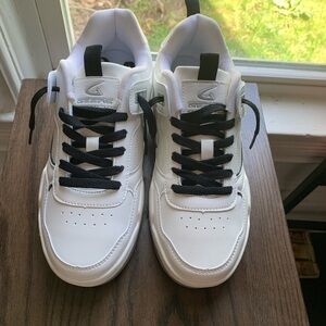 Women’s White and Black Sneakers